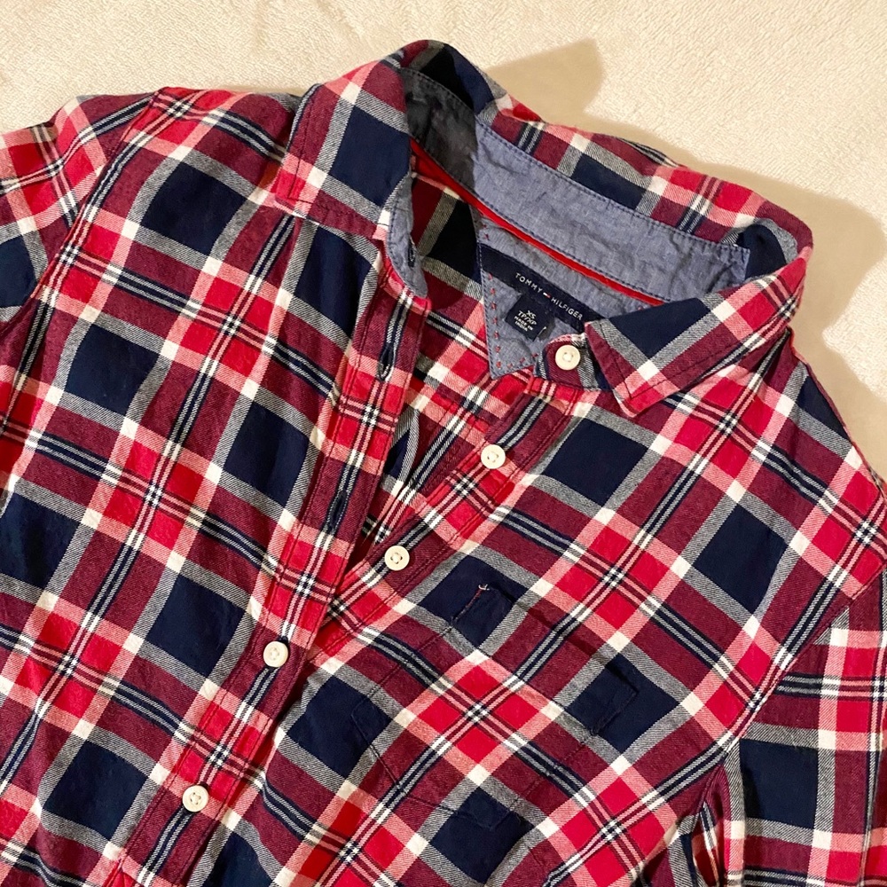 Tommy Hilfiger Plaid Flannel Shirt